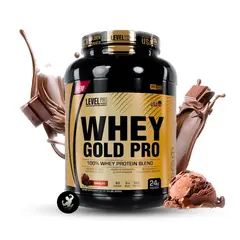 Level Pro - Proteina Whey Gold Pro 5.5 lbs - Chocolate