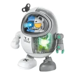 TOYS MASTER - Mecano Robot Astronauta con Luces y Sonido