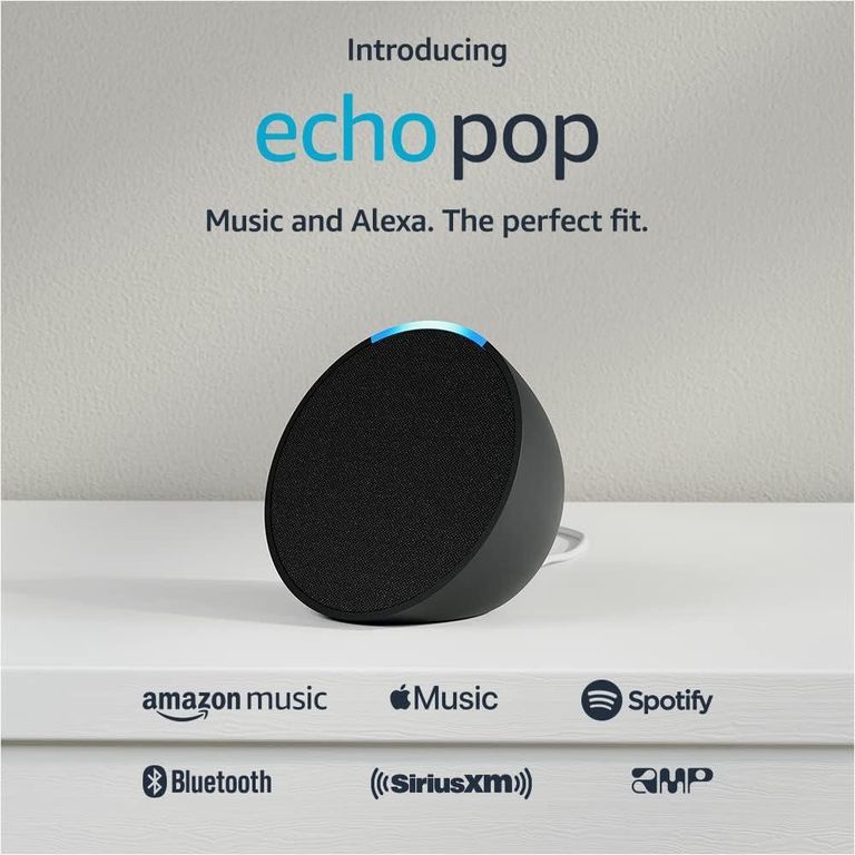 PARLANTE INTELIGENTE ECHO POP - CARBÓN
