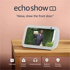 AMAZON - PARLANTE INTELIGENTE ECHO SHOW 5 - BLANCO GLACIAR