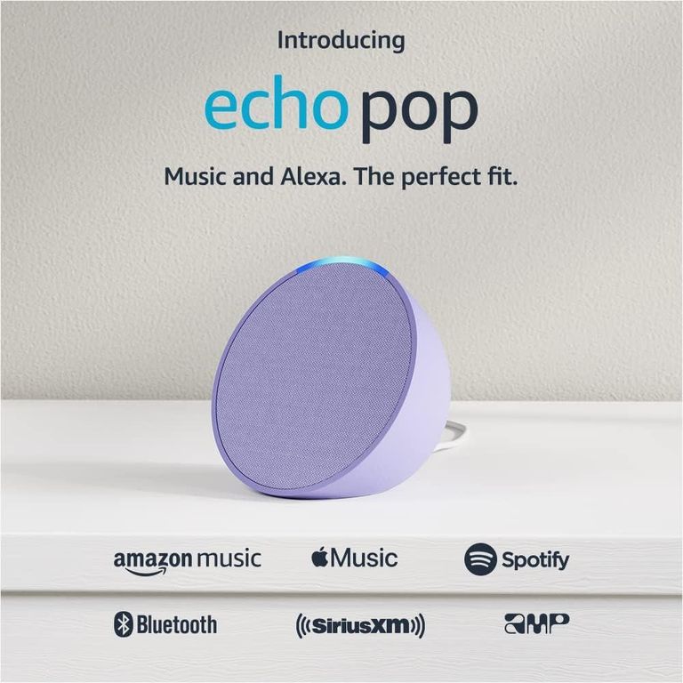 PARLANTE INTELIGENTE ECHO POP - LAVANDA