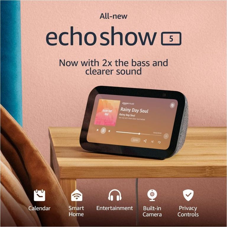 PARLANTE INTELIGENTE ECHO SHOW - CARBÓN