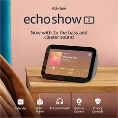 AMAZON - PARLANTE INTELIGENTE ECHO SHOW - CARBÓN