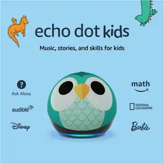 AMAZON - PARLANTE INTELIGENTE ECHO DOT KIDS - BÚHO