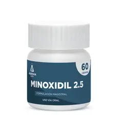 GENERICO - Minoxidil 2.5 Formula Magistral Tratamiento Anti caída de 30 caps Aurema LABS