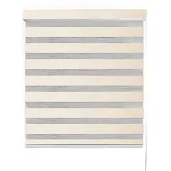 DECOR HOUSE INTEGRALES SAC - Roller Duo Screen Crema Ancho 180 x Alto 240 cm