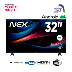 OEM - Televisor Nex 32 Pulg Smart TV LED HD Smart TV TVLED32S