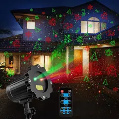 GENERAL - PROYECTOR LÁSER NAVIDEÑO RGB PARA EXTERIORES