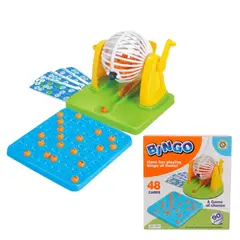TOYS MASTER - Juego de Mesa Bingo 48 Cartas