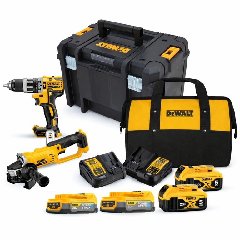 Taladro 12 + Esmeril XR 4 12 + Baterias