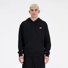 NEW BALANCE - Polera Hombre Sport Essentials French Terry Hoodie Negro