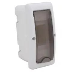 NACIONAL - TABLERO EMPOTRABLE ELECTRICO DE 2 POLOS CON TAPA PVC
