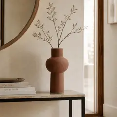 LAR DANIELSEN - Jarrón escultórico Totem - 31 cm.