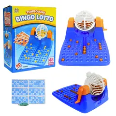 GENERICO - TOMBOLONE BINGO LOTTO JUEGO DE MESA FAMILIAR