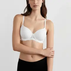 Peter Pan - Brasier Strapless Realce Alto Blanco 2495