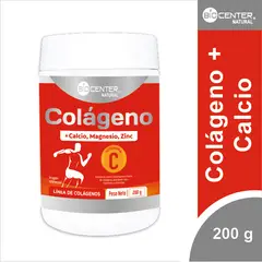 BIOCENTER NATURAL - Colágeno + Calcio Hombre x 200 g -