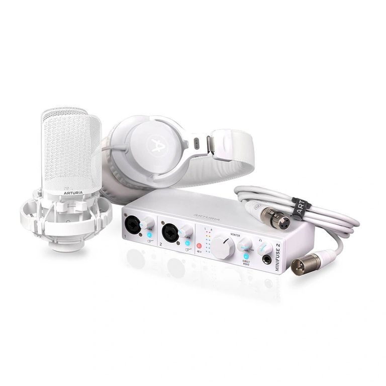 INTERFAZ DE AUDIO MINIFUSE RECORDING PACK WHITE