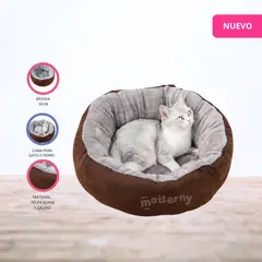 EVERBEST - Cama para Mascotas «KIMBA» BrownGray