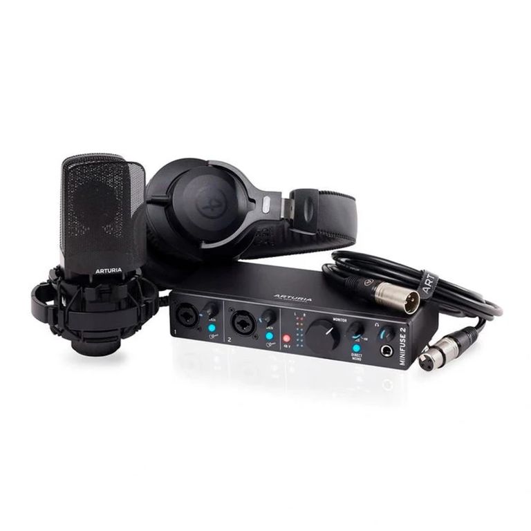 INTERFAZ DE AUDIO MINIFUSE RECORDING PACK BLACK