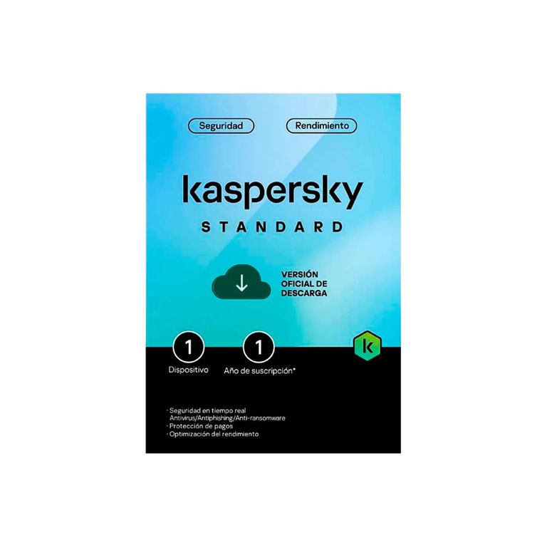 Antivirus Kaspersky Standard 1PC Licencia Original