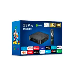 GENERICO - TV Box Z8 Pro 8K Ultra HD - Dispositivo Streaming