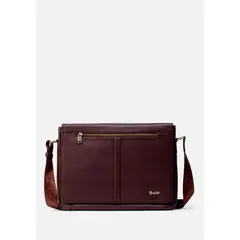 RENZO COSTA - MORRAL GRANDE EN CUERO GRABADO