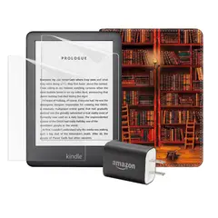 AMAZON - Funda Soporte + Mica Mate + Cargador Para Kindle 11 Gen 2024