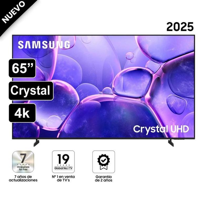 Televisor Smart TV 65Crystal UHD 4K UN65U8000FGXPE - Modelo Nuevo