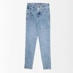 GOCCOS - Pantalon Moda Lante Denim Stretch Mujer