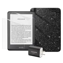 AMAZON - Funda carcasa transparente + Cargador + Mica Mate Para Kindle 11 Gen 6 Pulg