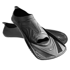AQUA SPHERE - Aletas de Natación Aquasphere Microfin Negro - Negro Extra Small 36 - 37