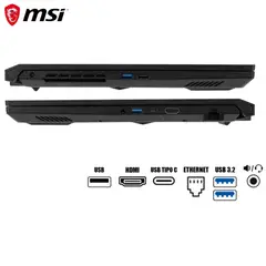 MSI - Laptop Gamer KATANA 17 17.3" Intel® Core i7-13620H 16GB DDR5 512GB SSD RTX 4060 B13VFK-1293PE