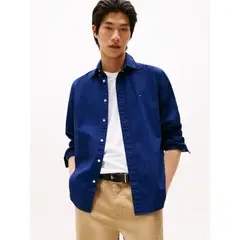 TOMMY HILFIGER - CAMISA FLEX POPLIN SOLID RF SHIRT TH