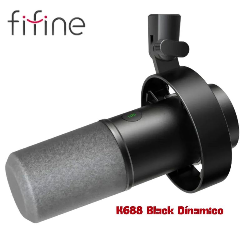 Micrófono Dinamino K688 NEGRO