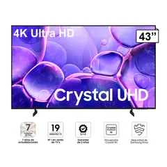 SAMSUNG - 43 Pulg. Crystal UHD 4K Smart TV 43U8000FG