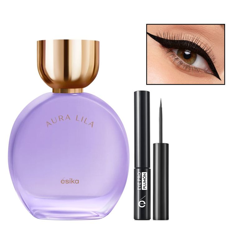 Set Perfume aura lila + del liquid