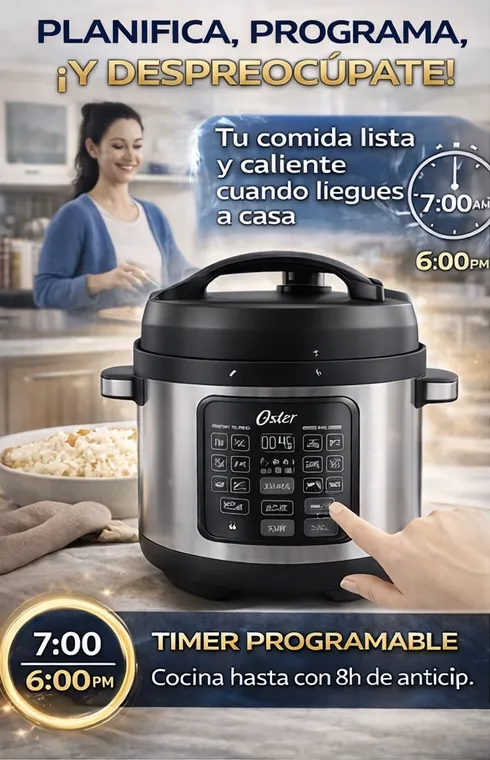 Multiolla 5.7L 14 Funciones Olla a Presión Eléctrica Digital CKSTPCECST57DF