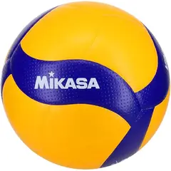 MIKASA - Pelota Vóley V200W Profesional Original FIVB Approved - Con Válvula Técnica Blanca