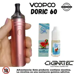 VOOPOO - Vape Doric 60 2500 mah kit más liquido de 10ml