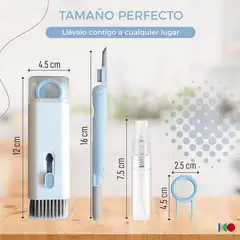 OEM - Kit 7 en 1 con extractor de teclas y cepillos multifuncionales para limpiar tus equipos electrónicos