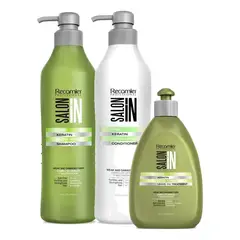 Salon In - Shampoo Con Acondicionador Keratin Ultra Sin Sal