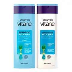 VITANE - Shampoo Y Acondicionador Anticaspa Mujer