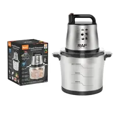 GENERICO - Picadora de Alimentos Eléctrico 10L Multifuncional Acero Inoxidable Alta Capacidad