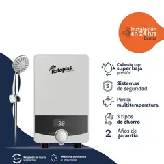 ROTOPLAS - Rapiducha Avalon Calentador de Agua
