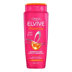 ELVIVE - Shampoo Loreal Paris Dream Liso 680 Ml