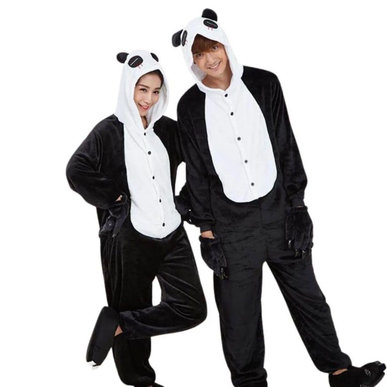 Pijama Dinosario Oso Panda Enterizo - Tallas 16 hasta XL