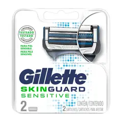GILLETTE - Repuestos de Afeitar Skinguard Sensitive 2 Unidades