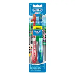 ORAL B - Cepillo Kids Mickey x2 unidades