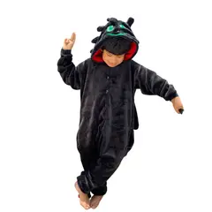 GENERICO - Pijama Dragon Chimue Unisex Enterizo - Tallas 4 hasta 14