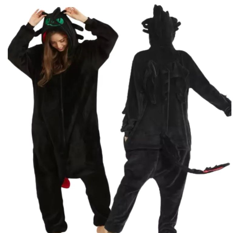 Pijama Dragon Chimue Unisex Enterizo - Tallas 16 hasta XL
